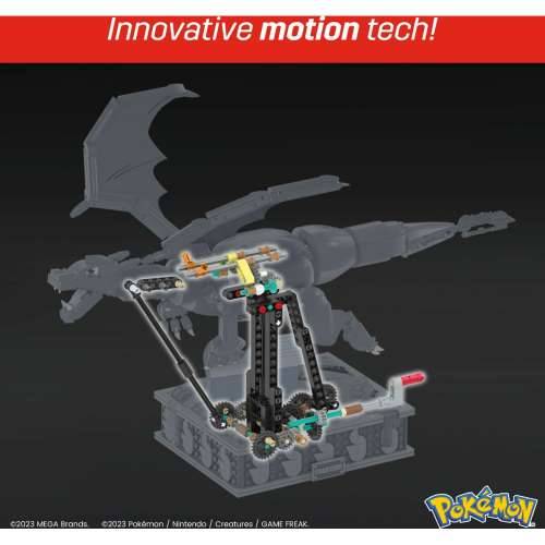 Građevinski set Pokémon Mega Construx -  Motion Charizard 1664 Dijelovi Cijena