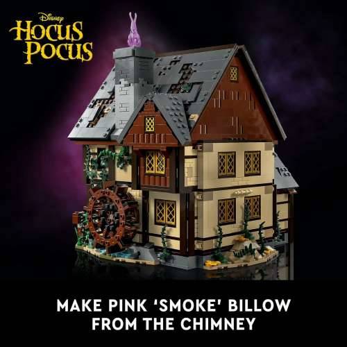 Igra Gradnje Lego Disney Hocus Pocus - Sanderson Sisters’ Cottage 21341 2316 Dijelovi Cijena