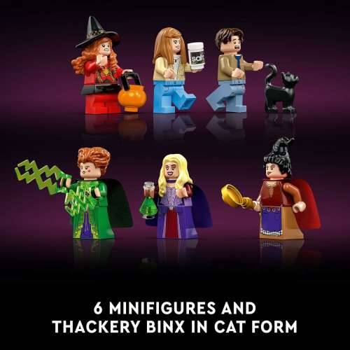 Igra Gradnje Lego Disney Hocus Pocus - Sanderson Sisters’ Cottage 21341 2316 Dijelovi Cijena