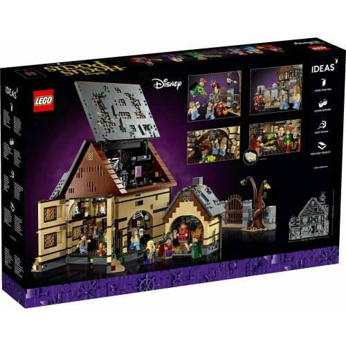 Igra Gradnje Lego Disney Hocus Pocus - Sanderson Sisters’ Cottage 21341 2316 Dijelovi Cijena