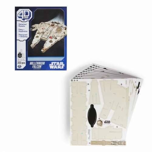 Igra Gradnje Star Wars Millennium Falcon 223 piezas 43 x 31,4 x 22,4 cm Siva Pisana Cijena