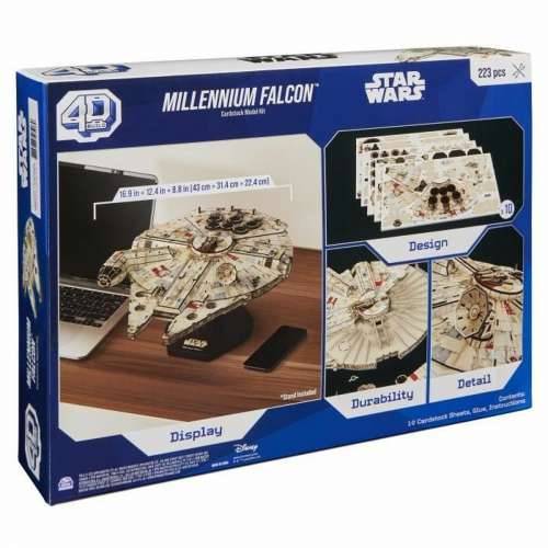 Igra Gradnje Star Wars Millennium Falcon 223 piezas 43 x 31,4 x 22,4 cm Siva Pisana Cijena