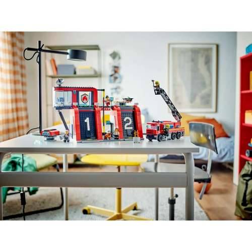 Playset Lego 60414 Fire station with Fire engine Cijena
