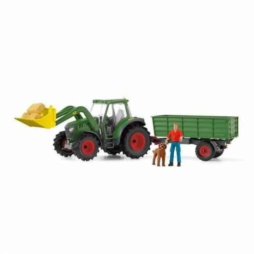 Zglobna figura Schleich Tracteur avec remorque Cijena