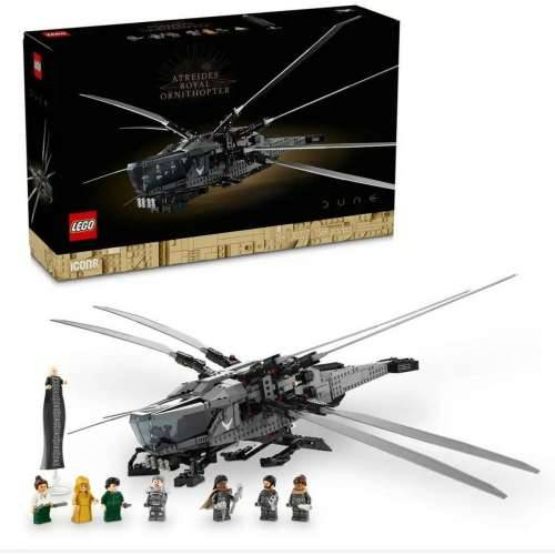 Igra Gradnje Lego 10327 Icons Dune: Atreides Royal Ornithopter Pisana 1369 Dijelovi Cijena