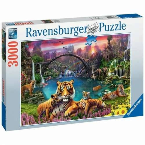 Puzzle Ravensburger Tigers in the lagoon 3000 Dijelovi Cijena