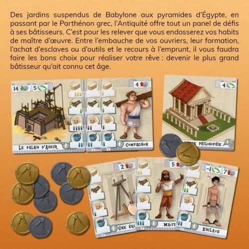 Društvene igre CNMEMORY Les Bâtisseurs : Antiquité (FR) (16 Dijelovi) Cijena