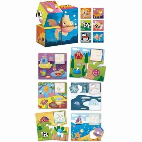 Edukativna Igra Lisciani Giochi Cubes & Logic 2 in1 (FR) Cijena
