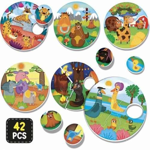 Edukativna Igra Lisciani Giochi Montessori Baby Round Puppies (FR) Cijena