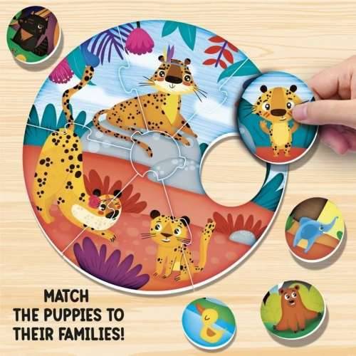 Edukativna Igra Lisciani Giochi Montessori Baby Round Puppies (FR) Cijena