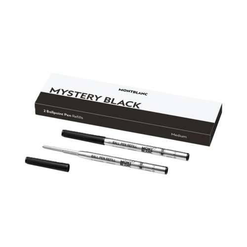 Punjenje olovke Montblanc MISTERY BLACK Crna (2 kom.) Cijena