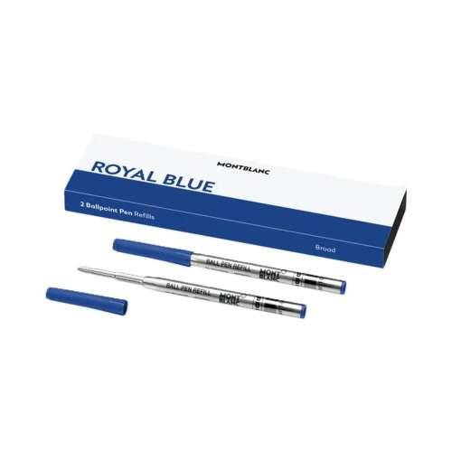 Punjenje olovke Montblanc ROYAL BLUE - REFILLS  BALL PEN - BROAD - 2 PCS Plava 2 kom. Cijena