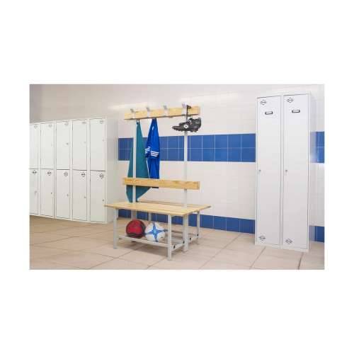 Kiosk Simon Rack 180 x 30 x 50 cm Metal Svjetlo siva 1 Pretinci Cijena