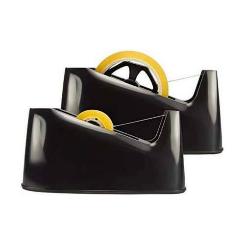 Nosač za Selotejp Milan Adapter Dvostruki 33-66 m Crna PVC Cijena