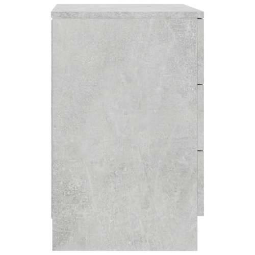 Noćni ormarić siva boja betona 38 x 35 x 56 cm od iverice Cijena