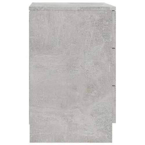 Noćni ormarići 2 kom siva boja betona 38x35x56 cm od iverice Cijena