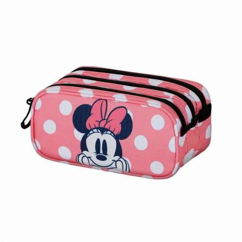 Trostruka pernica Minnie Mouse Karactermania Roza Cijena