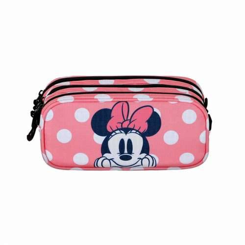 Trostruka pernica Minnie Mouse Karactermania Roza Cijena