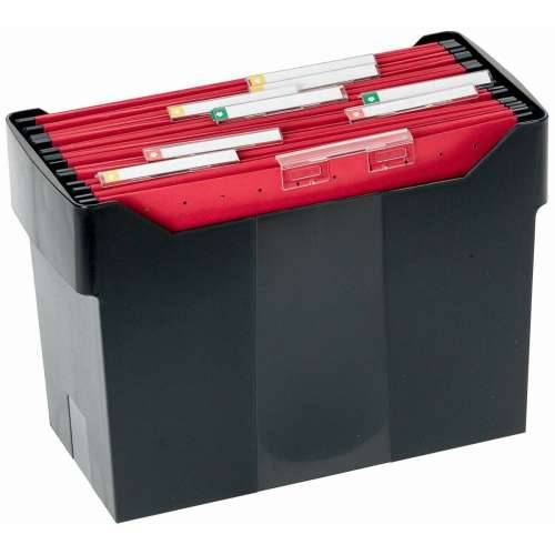 Kutija za datoteke Archivo 2000 Archibox Crna Din A4 17 x 36,5 x 26 cm Cijena