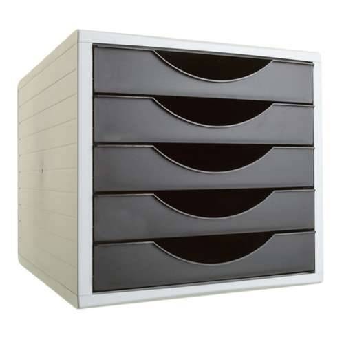 Modularni ormar za arhiviranje Archivo 2000 ArchivoTec Serie 4000 5 ladica Din A4 Crna 34 x 27 x 26 cm Cijena