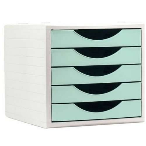Modularni ormar za arhiviranje Archivo 2000 ArchivoTec Serie 4000 5 ladica Zelena Krem kolač 34 x 27 x 26 cm Cijena