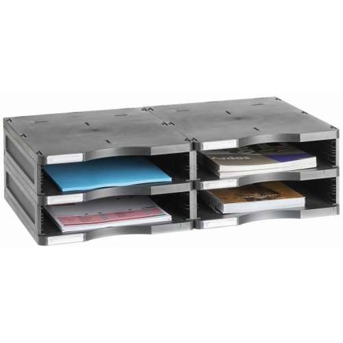Modularni ormar za arhiviranje Archivo 2000 ArchivoDoc 4 pretinci Din A4 Crna 36 x 60 x 16,5 cm Cijena