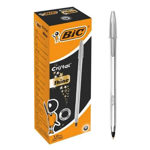 Olovka s tekućom tintom Bic 921339 Crna Srebrna 0,32 mm (20 Dijelovi) Cijena