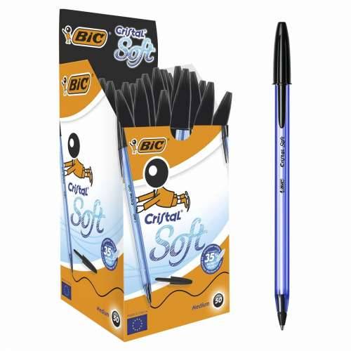Kemijska Olovka Bic Cristal Soft 1-2 mm 50 Dijelovi Cijena