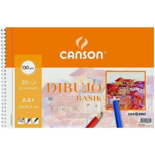 Blok za crtanje Canson Basik S okvirom mikroperforirano 130 g/m² Cijena
