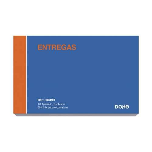 Dostavna knjiga DOHE 50049D 1/4 10 Dijelovi 100 Listovi Cijena