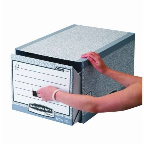 Filing drawer Fellowes Bankers Box Siva Reciklirani Karton (31 x 39 x 56,8 cm) Cijena