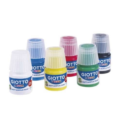 Tempere Giotto Decor Pisana Bijela 25 ml (6 Dijelovi) Cijena