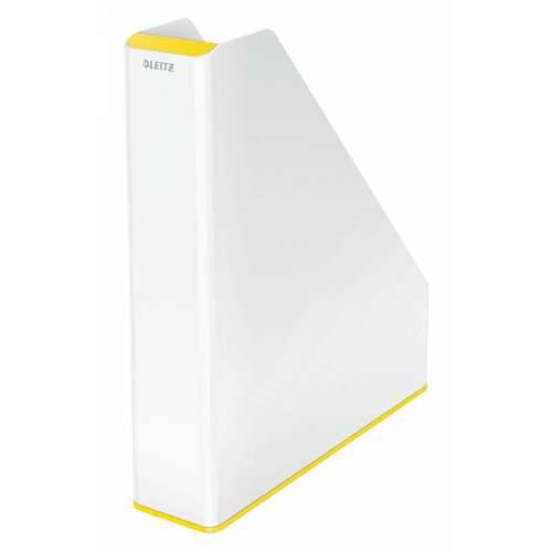 Stalak za časopise Leitz Rumena Bijela A4 polistiren 7,3 x 31,8 x 27,2 cm Cijena