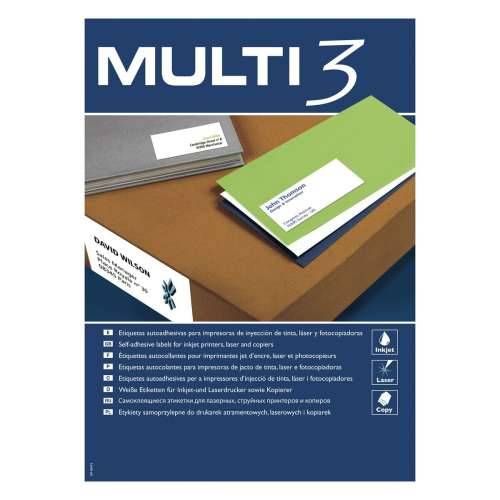 Etikete MULTI 3 105 X 40 mm Bijela 100 Listovi Cijena