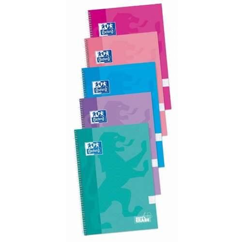 bilježnica Oxford Pisana Din A4 80 Listovi 21,5 x 31,5 cm 5 Dijelovi Cijena