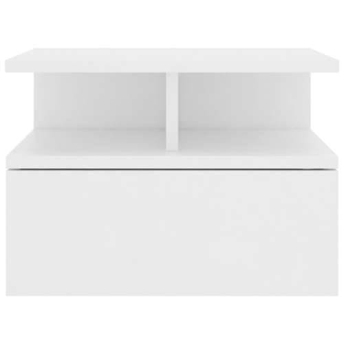 Viseći noćni ormarići 2 kom bijeli 40x31x27cm konstruirano drvo - Bijela 2 Cijena