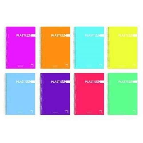 bilježnica Pacsa Plastipac Pisana Din A4 80 Listovi 21,5 x 31,5 cm 5 Dijelovi Cijena