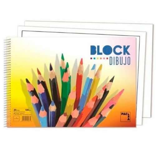 Blok za crtanje Pacsa 20 Listovi 130 g/m² 33 x 23 cm S okvirom Cijena
