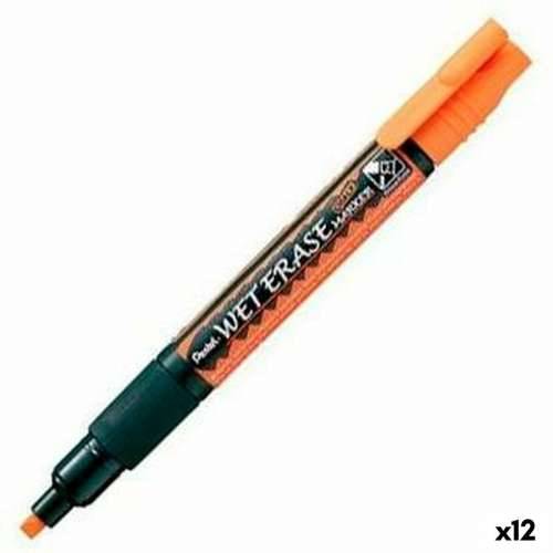 Markeri s tekućom kredom Pentel Wet Erase Oranžna (12 Dijelovi) Cijena