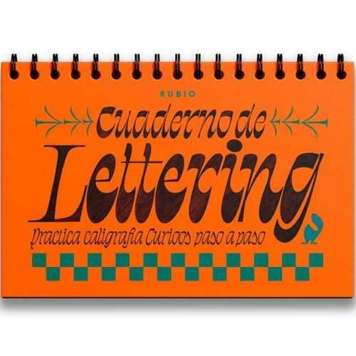 Writing and calligraphy notebook Rubio Lettering Curioos 30,4 x 20,4 cm 212 Listovi Cijena