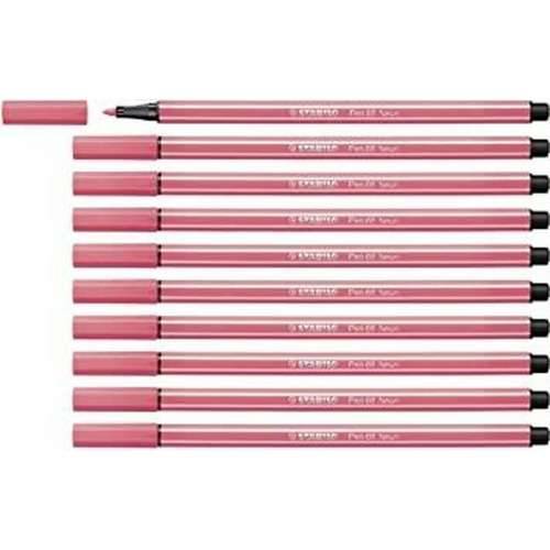 Flomaster Stabilo Pen 68 Fluor Fluorescentan Crvena (10 Dijelovi) Cijena