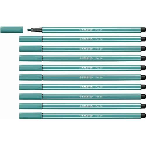 Flomaster Stabilo Pen 68 Turkizno (10 Dijelovi) Cijena