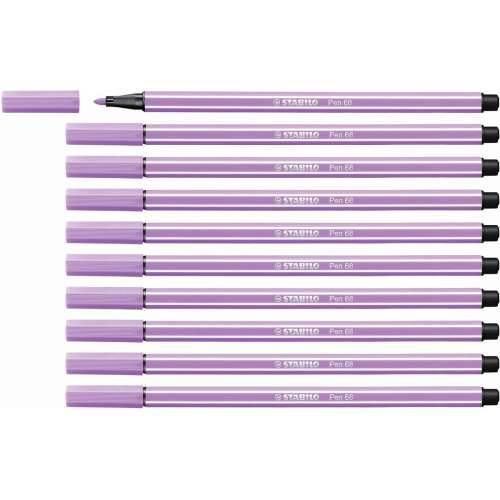 Flomaster Stabilo Pen 68 Lila (10 Dijelovi) Cijena