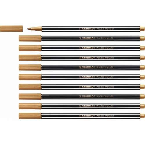 Flomaster Stabilo Pen 68 metallic Bakar (10 Dijelovi) Cijena