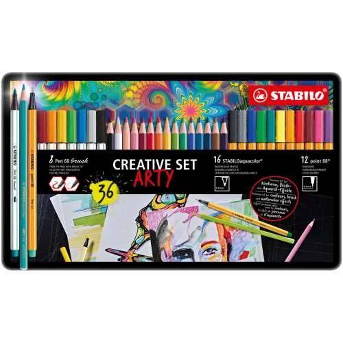 Set Flomastera Stabilo Point 88 - Pen 68 Brusht - Aquacolor Pisana Cijena
