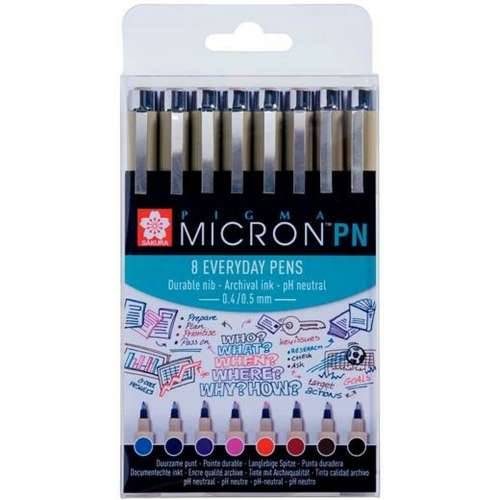 Set Flomastera Talens Sakura Pigma Micron PN 8 Dijelovi Pisana Cijena