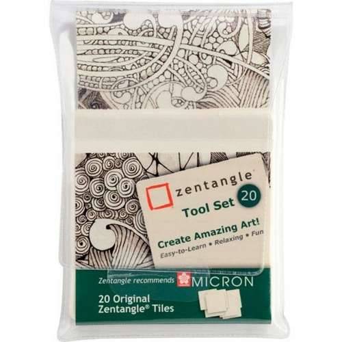 Papir za crtanje Talens Sakura Zentangle Bijela 20 Dijelovi Cijena