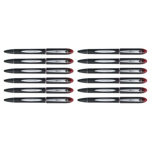 Liquid ink ballpoint pen Uni-Ball Rollerball Jestsream SX-210 Crvena 12 kom. Cijena