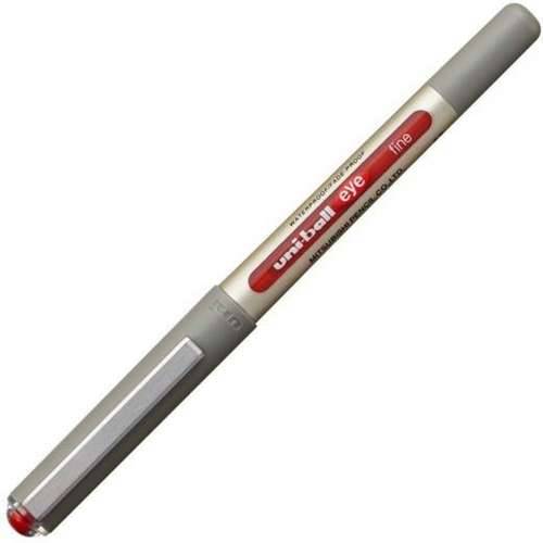 Olovka s tekućom tintom Uni-Ball Rollerball Eye Fine UB-157 Crvena 0,7 mm (12 Dijelovi) Cijena