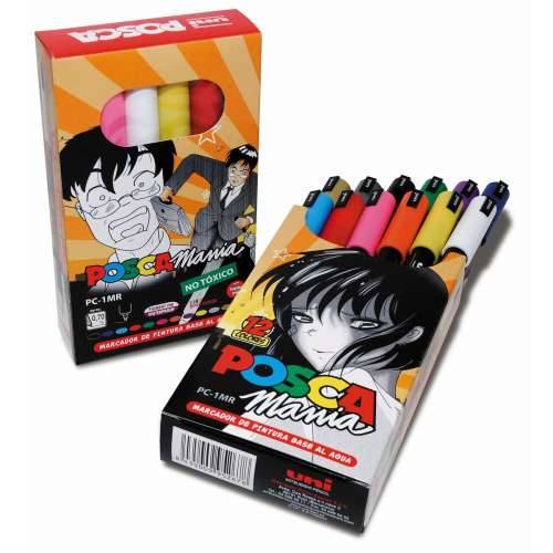 Set markera Uni-Ball Posca Mania  PC-1MR Pisana Cijena